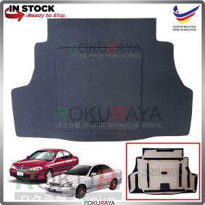 Nissan Sentra N16 G10 Custom Fit 15mm Rear Bonnet Spare Tyre Tire Tayar Cover Back Hard Board Papan (Carpet Wrapped)